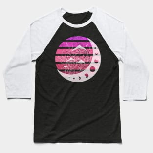 Mushroom Moon Baseball T-Shirt